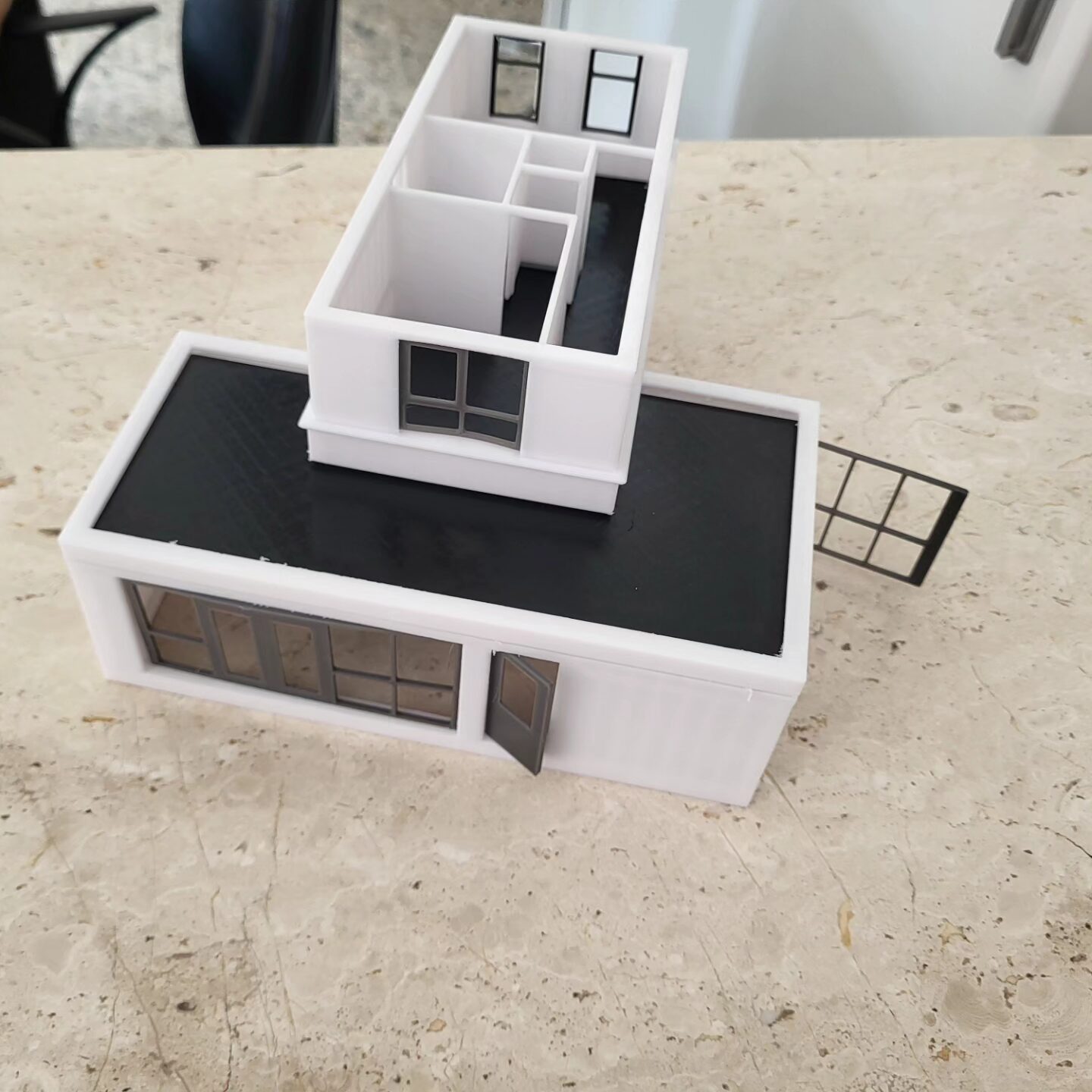 Modello 3D di villetta