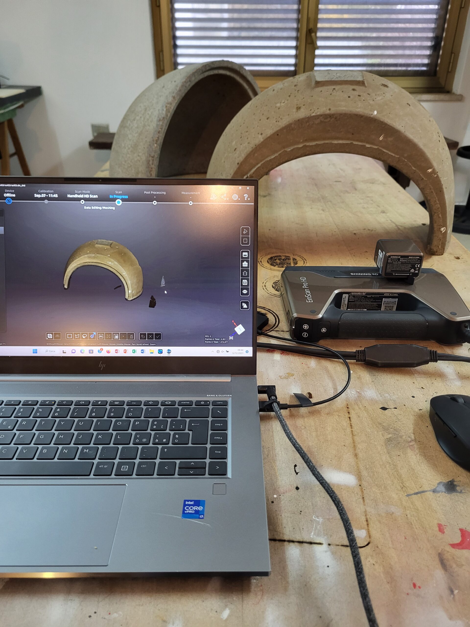 Scansione 3D di controllo dello stampo con EinScan Pro HD